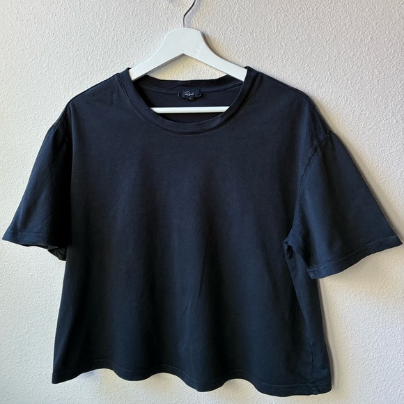 RAILS THE BOXY CREW in BLACK (Size:S) - Picture 3 of 7